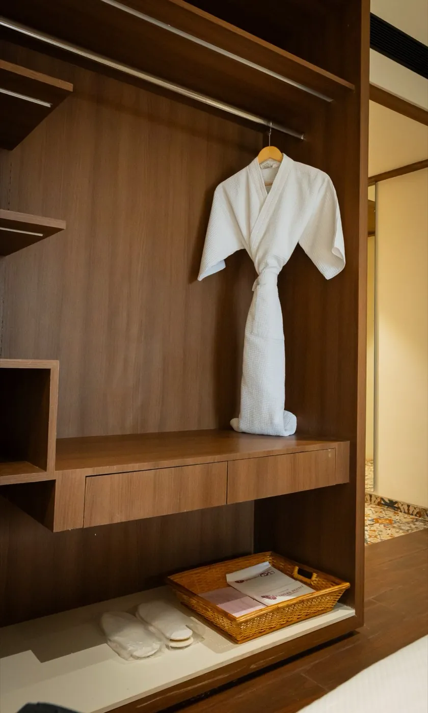 Deluxe suite wardrobe