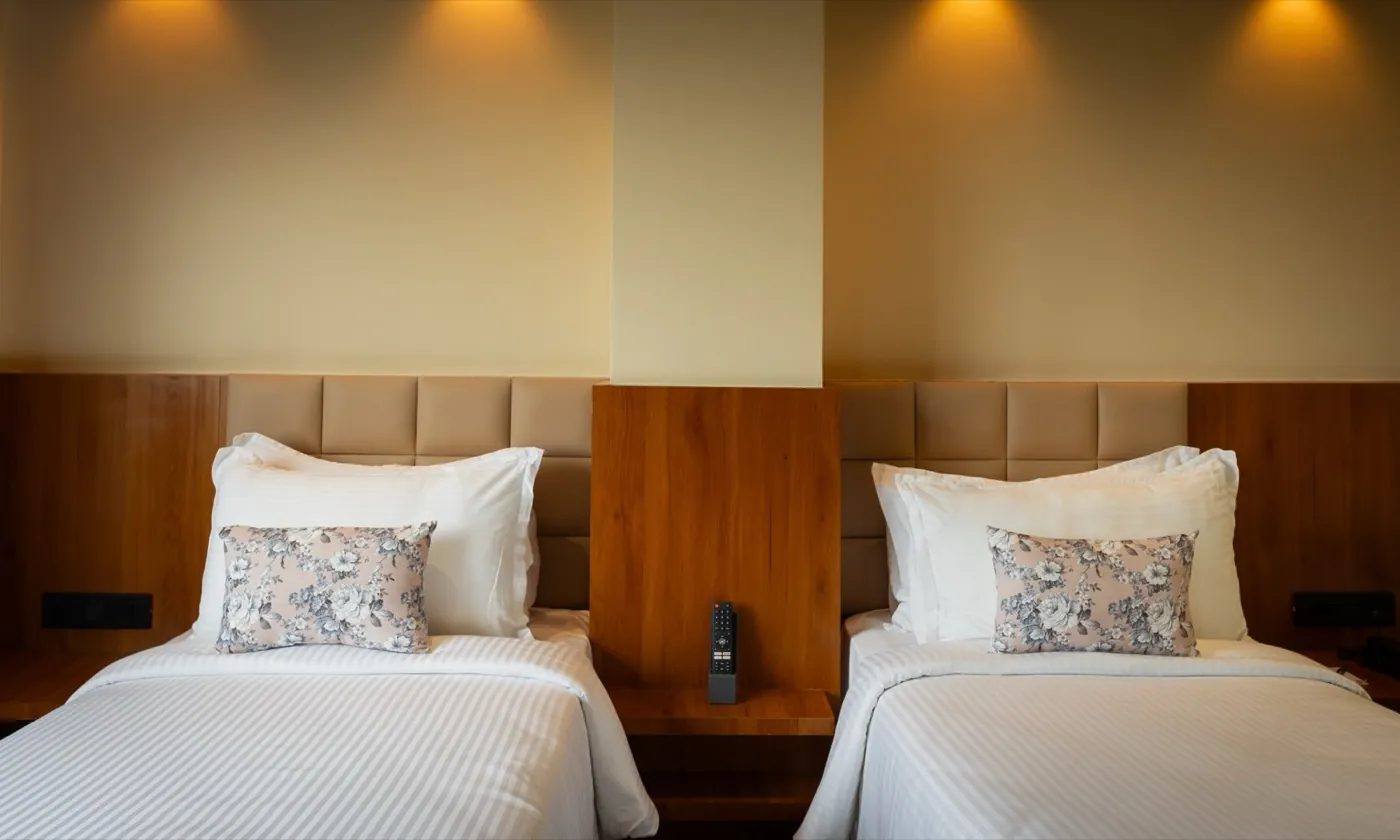 Executive room headboard