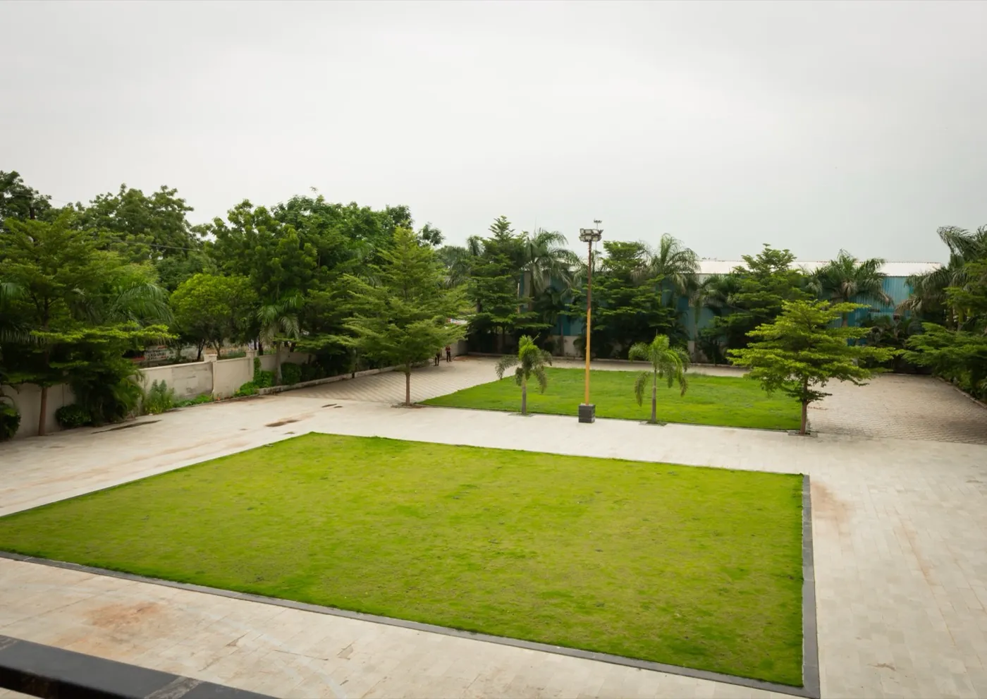 The Greens from the terrace
