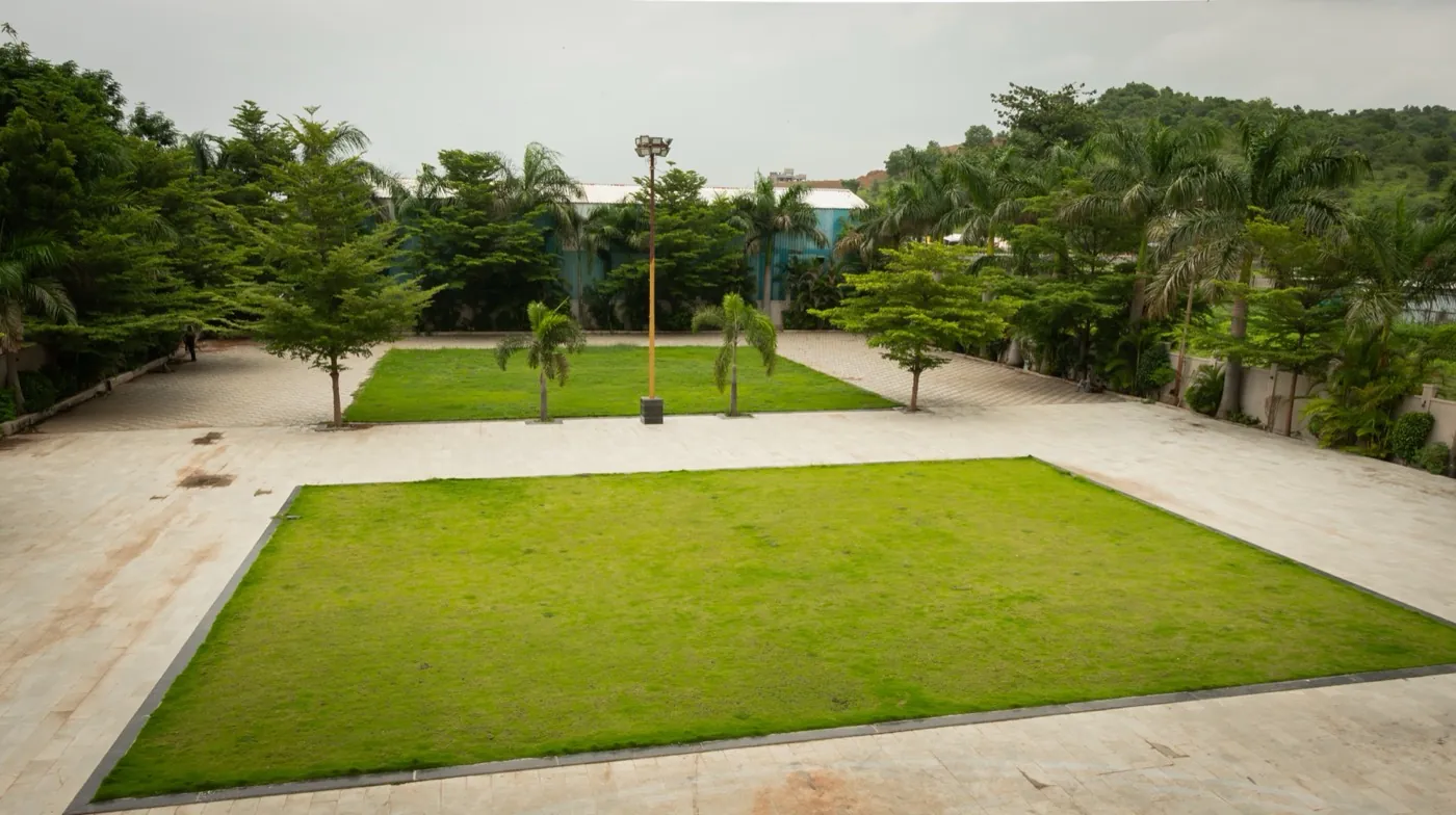 The Greens lawn and gardens