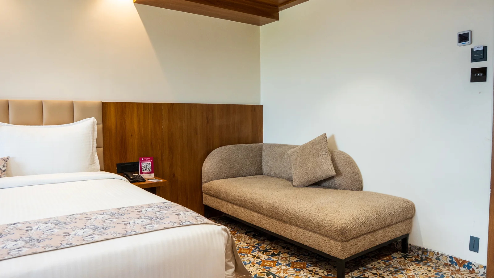 Guest room with two beds